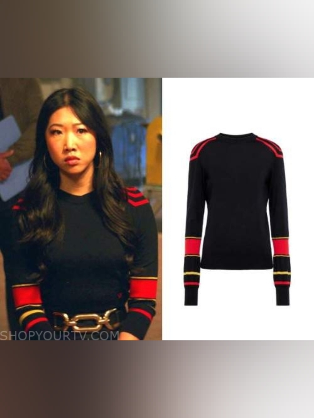 Victoria Beckham Wool Crew Neck Sweater, XS-Small